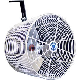 12" Circulation Fan with Tapered Guards, Cord & Mount, 115/230V, 1470 CFM