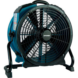 Stackable Axial Fan With 3-Hour Timer, Variable Speed, 1/3 HP, 3600 CFM