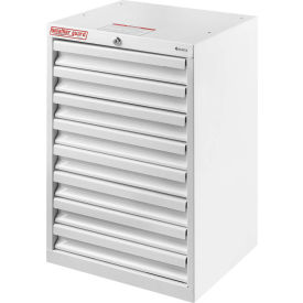 8 Drawer Weather Guard Cabinet - 24" x 16" x 14" dimensions
