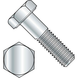 Hex Cap Screw - M8 x 1.25 x 20mm - Carbon Steel - Zinc CR+3 - Gr 8.8 - UNC - Pkg of 100