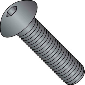 Button Socket Cap Screw - 8-32 x 1/2" - Steel Alloy - Thermal Black Oxide - FT - UNC - 100 Pk