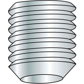 Socket Set Screw - 1/4-28 x 1/4" - Cup Point - 18-8 Stainless Steel - UNF - 100 Pack