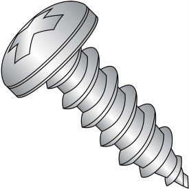 Self Tapping Screw - #10 x 1/2" - Phillips Pan Head - Type A - 18-8 Stainless Steel - Pack of 1000