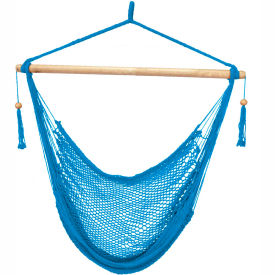 Bliss Island Rope Chair, Light Blue