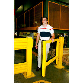 Steel Pass-Through Gate, Yellow