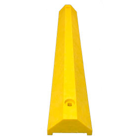 4' Ultra Parking Block, 3-1/4"H, Yellow