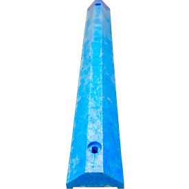 4' Ultra Parking Block, 3-1/4"H, Blue