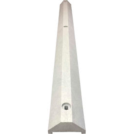 6' Ultra Parking Block, 3-1/4"H, Gray, ULTRA3672PBG
