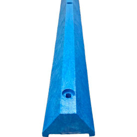 4' Ultra Parking Block, 4"H, Blue