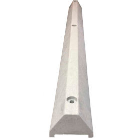 6' Ultra Parking Block, 4"H, Gray