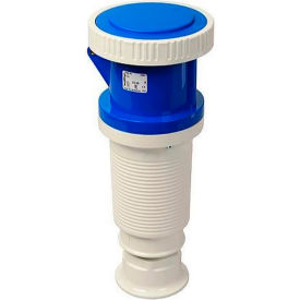 Female Connector, 60/63A, 4P, 230/250Vac, 9 Hr, IP67 With Cable Gland