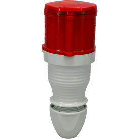 Female Connector, 30/32A, 5P, 400Vac, 6 Hr, IP44, With Dome Connector Back Shell