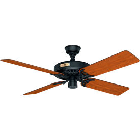 Hunter Original 52" Damp Ceiling Fan - Black