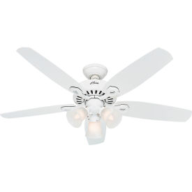 Builder Plus 52" Indoor Ceiling Fan - Snow White
