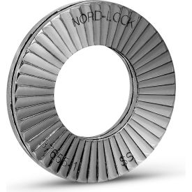 Wedge Locking Washer - 316 Stainless Steel - M3.5 (#6) - Large O.D. - Pkg of 200