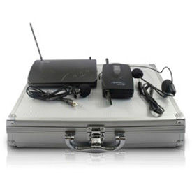 Single UHF Headset & Lapel Microphone System