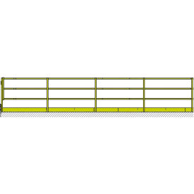 Bluff Handrail, 12"W x 42"H