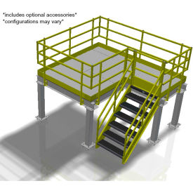 Bluff Value Engineered Mezzanine, 50'W x 50'D x 8'H