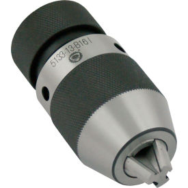 Precision Keyless Drill Chuck, #2, 1/32"-1/2" capacity, TIR .0015"