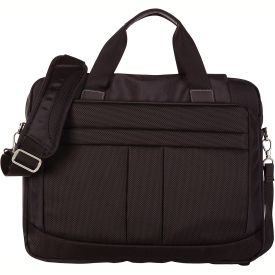 Executive Briefcase Hybrid Backpack, 15.6" Computer Case, Black