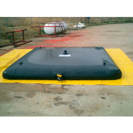 Chemical Resistant/Gray Water Bladder Tank - 5000 Gallon - 234"L x 186"W x 27"H - Black