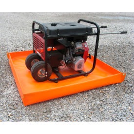 Mini Basin - PVC - 6'L x 6'W x 4"H - Orange
