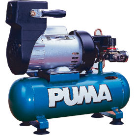 Portable Electric Air Compressor, 1 HP, 1.5 Gallon, Hot Dog, 2.2 CFM