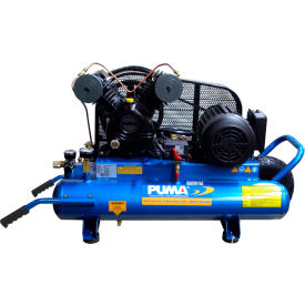 Portable Electric Air Compressor, 2 HP, 8 Gallon, Wheelbarrow,7.4 CFM