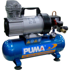 Portable Electric Air Compressor, 0.75 HP, 1.5 Gallon, Hot Dog, 1.36 CFM