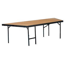 Stage Pie Unit with Hardboard for 48"W x 24"H Stage Units