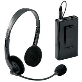 Wireless Headset Microphone for Sound Lecterns, For PAW90X