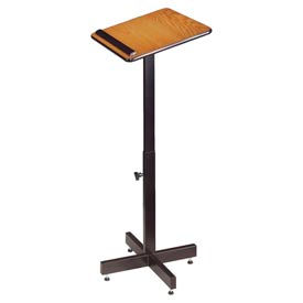 Portable Presentation Podium / Lectern - Medium Oak