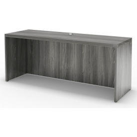 Aberdeen 72"W Credenza 72"W x 24"D x 29-1/2"H Gray Steel