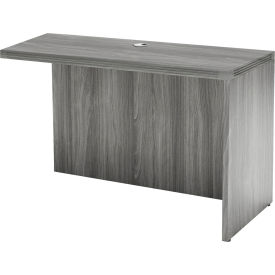 Aberdeen Return 42"W x 24"D 29-1/2"H Gray Steel