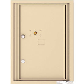 Florence Versatile 4C Horizontal Mailbox, 23-1/4"H, 1 Parcel, Front Loading, Beige, USPS