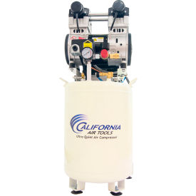 2HP, Single-Stage Compressor, 10 Gallon Vertical, 125 PSI, 5.3 CFM, 1 Phase 110V