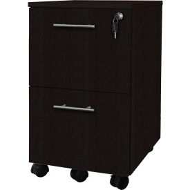 Medina Series File-File Mobile Pedestal Mocha