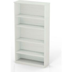 5 Shelf Bookcase Textured Sea Salt