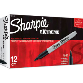 Extreme Marker, Fine Bullet Tip, Black, Dozen