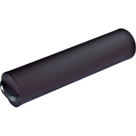 Jumbo Full-Round Bolster, 8.5"L x 25.6" Dia, Black