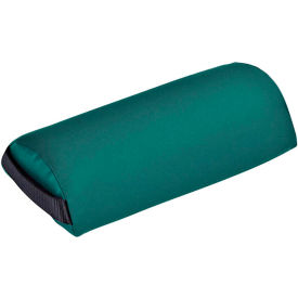 Mini Half-Round Bolster, 13"L x 6" Dia, Green