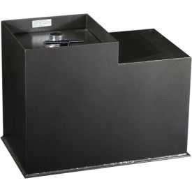 Protex Extra Large In-Ground Floor Safe With Combo Lock 23-1/2" x 13-1/2" x 18" Gray