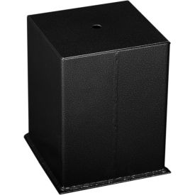 Small In-Ground Floor Safe With Combo Lock 9-1/2" x 9-1/2" x 12-1/4" Gray