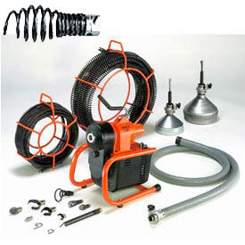 Sectional Machine w/ (6) 7-1/2'x5/8" Cables, Cable Carrier & Cutter Set