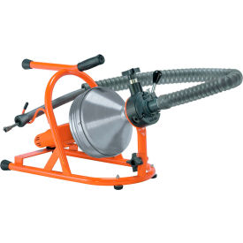 Drain-Rooter PH Drain/Sewer Cleaning Machine W/ 50' x 5/16" Cable & Cutter Set