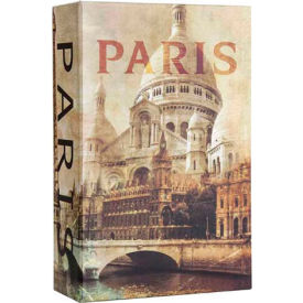 Paris Book Lock Box With Combination Lock 7-3/16" x 4-5/8" x 2"