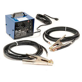 HS-400 320/400 Amp Hot-Shot Pipe Thawing Machine with (2) 20' #1 Cables and Clamps