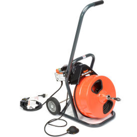 Electric Floor Model Machine w/ 50'x1/2" Cable & Cutter Set