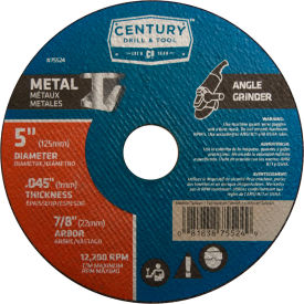 Cutting Wheel 5" x 7/8" Aluminum Oxide