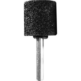 Mounted Grinding Point 1" Dia. 1/4" Shank Size A38 Aluminum Oxide